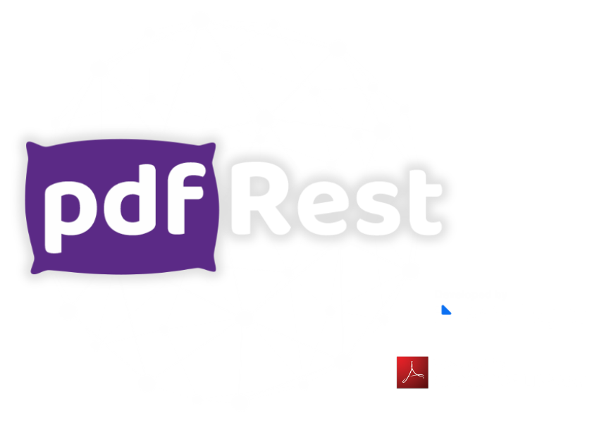 pdfRest - Developed by Datalogics - Powered by Adobe PDF Library